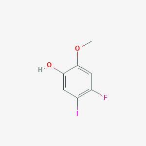 4-Fluoro-5-iodo-2-methoxyphenol
