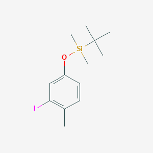 tert-Butyl(3-iodo-4-methylphenoxy)dimethylsilane