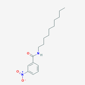 molecular formula C17H26N2O3 B8742149 N-decyl-3-nitrobenzamide 