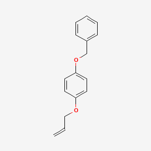 molecular formula C16H16O2 B8742158 Allyl(4-benzyloxyphenyl) ether 