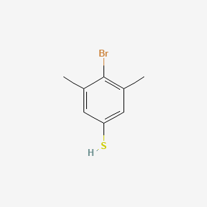 molecular formula C8H9BrS B8742191 4-Bromo-3,5-dimethyl-benzenethiol 