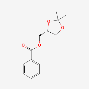 molecular formula C13H16O4 B8742248 (R)-4-benzoyloxymethyl-2,2-dimethyl-1,3-dioxolane 