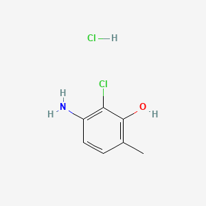 Phenol, 3-amino-2-chloro-6-methyl-, hydrochloride