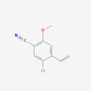 (2-Chloro-4-cyano-5-methoxyphenyl)ethylene
