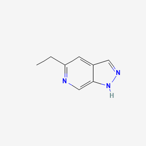 5-ethyl-1H-pyrazolo[3,4-c]pyridine