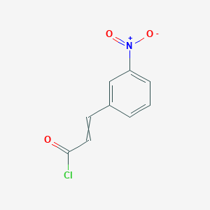 molecular formula C9H6ClNO3 B8742336 3-Nitrocinnamoyl chloride 