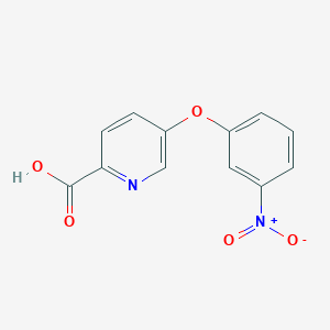 5-(3-Nitrophenoxy)pyridine-2-carboxylic acid