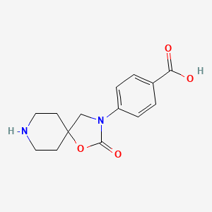 4-(2-oxo-1-oxa-3,8-diazaspiro[4.5]dec-3-yl)Benzoic acid