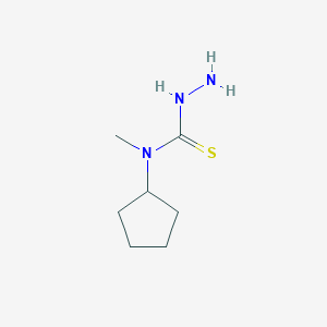 N-Cyclopentyl-N-methylhydrazinecarbothioamide