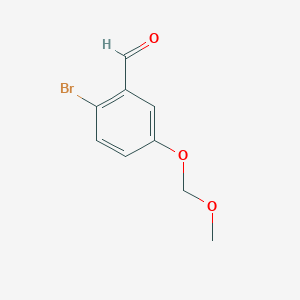 2-Bromo-5-(methoxymethoxy)benzaldehyde
