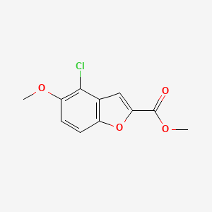 Methyl 4-chloro-5-methoxybenzofuran-2-carboxylate