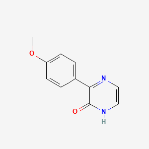 3-(4-Methoxyphenyl)pyrazin-2(1H)-one
