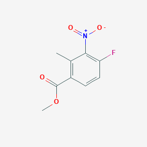 Methyl 4-fluoro-2-methyl-3-nitrobenzoate
