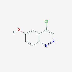 4-Chlorocinnolin-6-ol