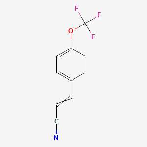 4-Trifluoromethoxycinnamonitrile