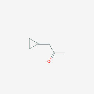molecular formula C6H8O B8742906 1-Cyclopropylidenepropan-2-one CAS No. 62266-37-9