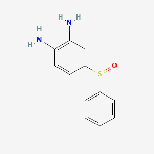 1,2-Benzenediamine, 4-(phenylsulfinyl)-