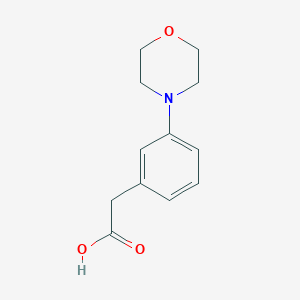 3-(Morpholin-4-yl)phenylacetic acid