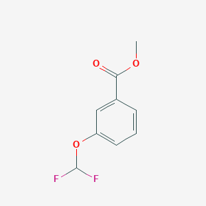 molecular formula C9H8F2O3 B8743167 methyl 3-(difluoromethoxy)benzoate 