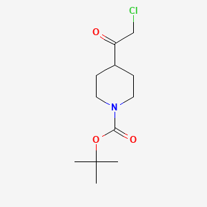 Tert-butyl 4-(2-chloroacetyl)piperidine-1-carboxylate