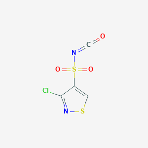 3-Chloro-4-isothiazolesulfonyl isocyanate