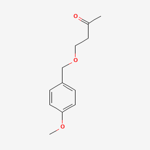 4-[(4-Methoxyphenyl)methoxy]butan-2-one