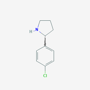 molecular formula C10H12ClN B087435 (R)-2-(4-Chlorophenyl)pyrrolidine CAS No. 1217831-54-3