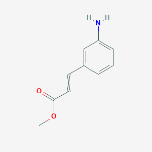 molecular formula C10H11NO2 B8743585 Methyl 3-aminocinnamate 