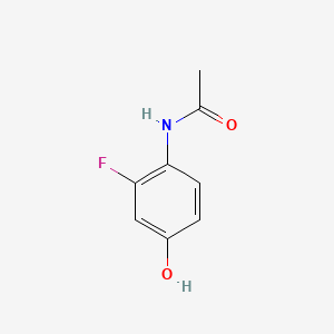 molecular formula C8H8FNO2 B8743721 n-(2-Fluoro-4-hydroxyphenyl)acetamide 