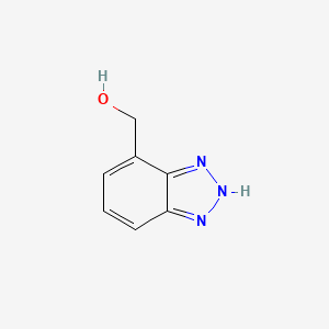 molecular formula C7H7N3O B8744136 1H-Benzotriazole-7-methanol 
