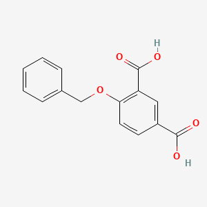 B8744350 1,3-Benzenedicarboxylic acid, 4-(phenylmethoxy)- CAS No. 63296-13-9