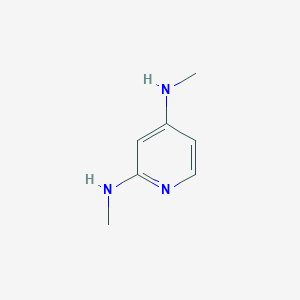 molecular formula C7H11N3 B8744413 N2,N4-dimethylpyridine-2,4-diamine 