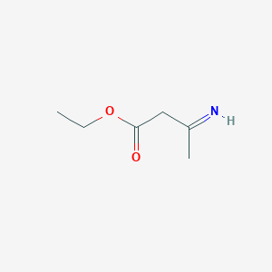 molecular formula C6H11NO2 B8744457 Ethyl 3-iminobutanoate CAS No. 29214-65-1