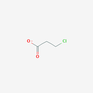 molecular formula C3H4ClO2- B8744493 3-Chloropropanoate 