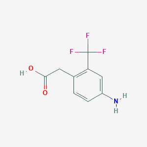 (4-Amino-2-trifluoromethyl-phenyl)-acetic acid