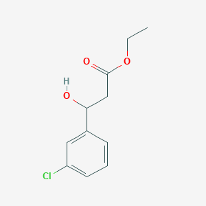 Ethyl 3-(3-chlorophenyl)-3-hydroxypropanoate