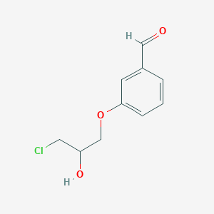 3-(3-Chloro-2-hydroxypropoxy)benzaldehyde
