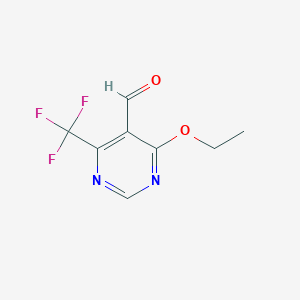 4-Ethoxy-6-(trifluoromethyl)pyrimidine-5-carbaldehyde