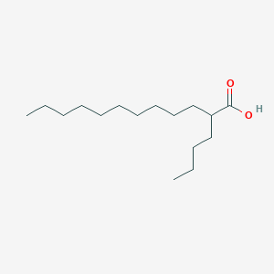 molecular formula C16H32O2 B8744687 2-Butyldodecanoic acid 
