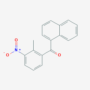 (2-Methyl-3-nitrophenyl)(naphthalen-1-yl)methanone