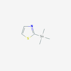 molecular formula C6H11NSSn B8744750 2-(trimethylstannyl)thiazole CAS No. 86108-58-9
