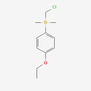 Silane, (chloromethyl)(4-ethoxyphenyl)dimethyl-