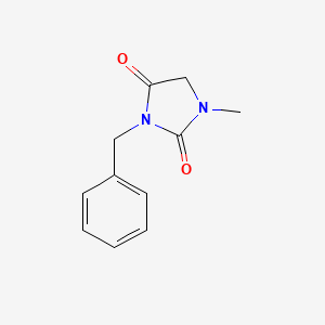 molecular formula C11H12N2O2 B8744871 1-Methyl-3-benzyl-hydantoin 