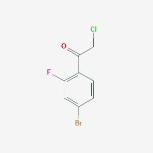 1-(4-Bromo-2-fluorophenyl)-2-chloroethanone