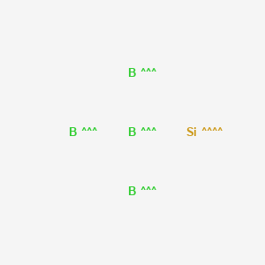 molecular formula BSi B087450 Tetraboron silicide CAS No. 12007-81-7