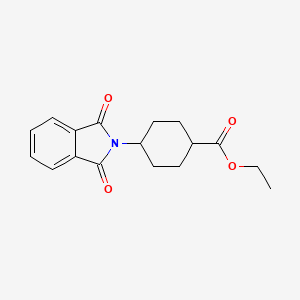 Ethyl 4-(1,3-dioxoisoindolin-2-yl)cyclohexanecarboxylate