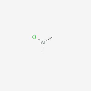 molecular formula C2H6AlCl B8745140 Dimethylalumanylium chloride 