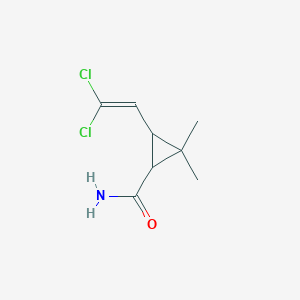 3-(2,2-Dichloroethenyl)-2,2-dimethylcyclopropanecarboxamide