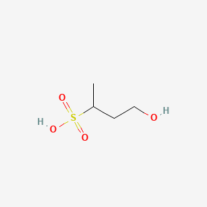 molecular formula C4H10O4S B8745162 4-Hydroxy-2-butanesulfonic acid CAS No. 63467-43-6