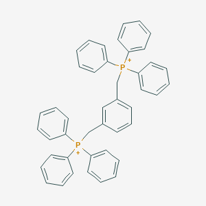 molecular formula C44H38Br2P2 B087453 (1,3-Bis(triphenylphosphoniomethyl)benzene)dibromide CAS No. 10273-74-2